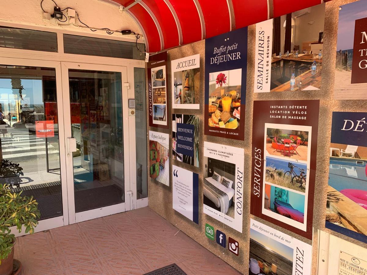 Hotel Saint Georges, Face à la mer Canet-en-Roussillon Eksteriør bilde