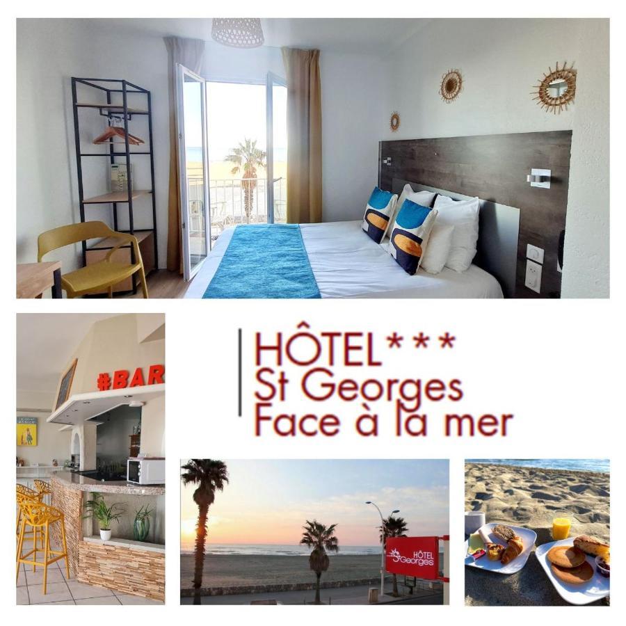 Hotel Saint Georges, Face à la mer Canet-en-Roussillon Eksteriør bilde