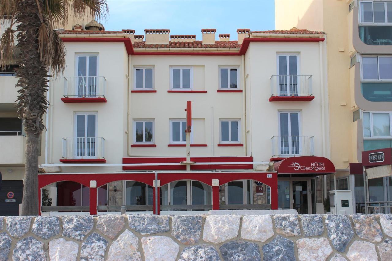Hotel Saint Georges, Face à la mer Canet-en-Roussillon Eksteriør bilde